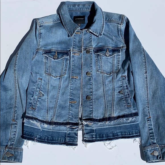 Liverpool Jeans Company Jackets & Blazers - Liverpool Elsinore double hem jean jacket S